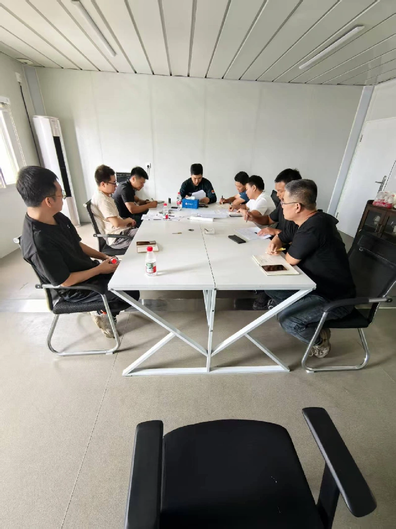 Pontosan összehangolva a lakhatási konténer megrendelés követelményeit és a termelési alapok megerősítését minőségi csere -találkozók révén